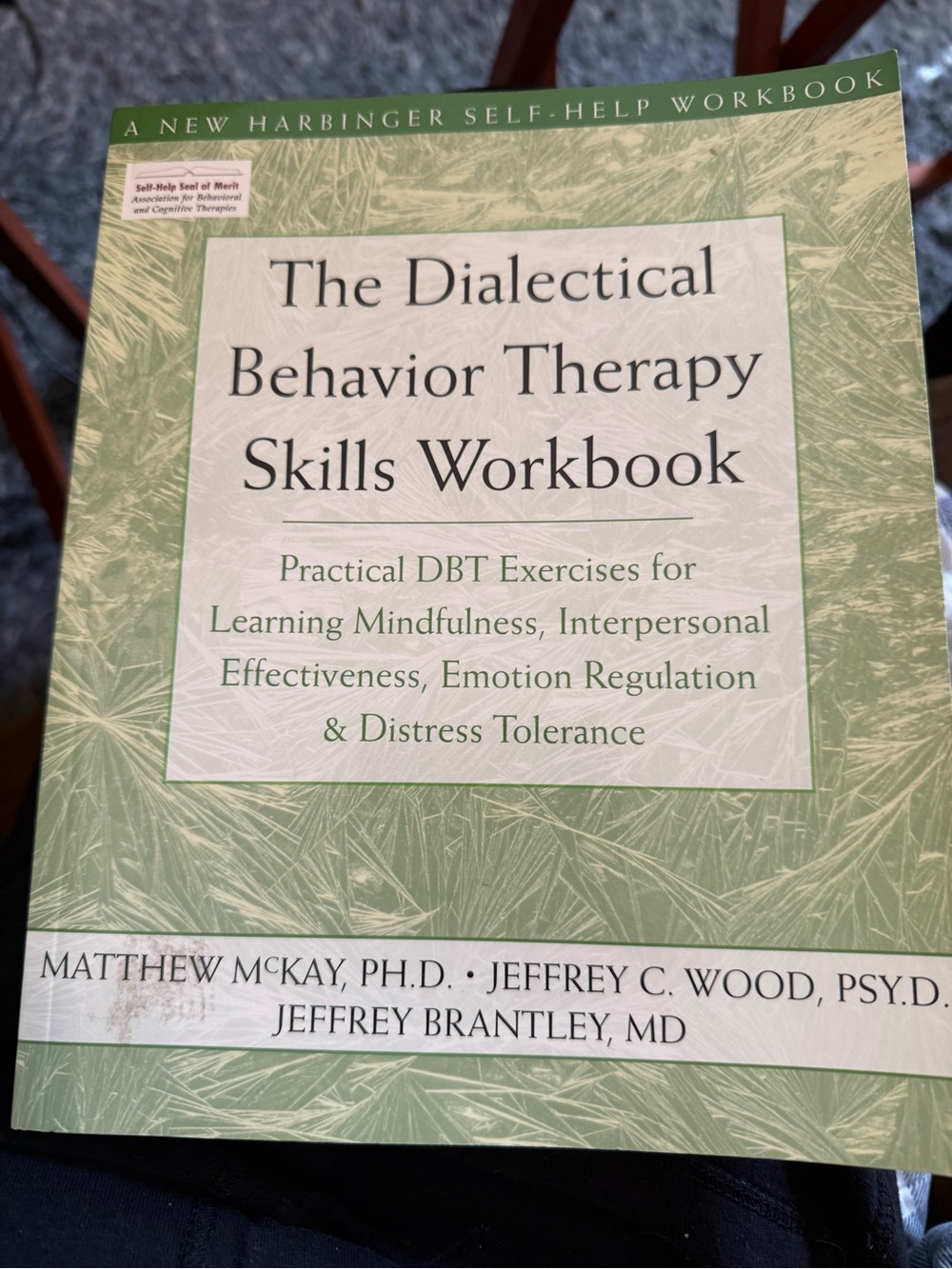 The Dialectical Behavior Therapy Skills Workbook - Green Cover